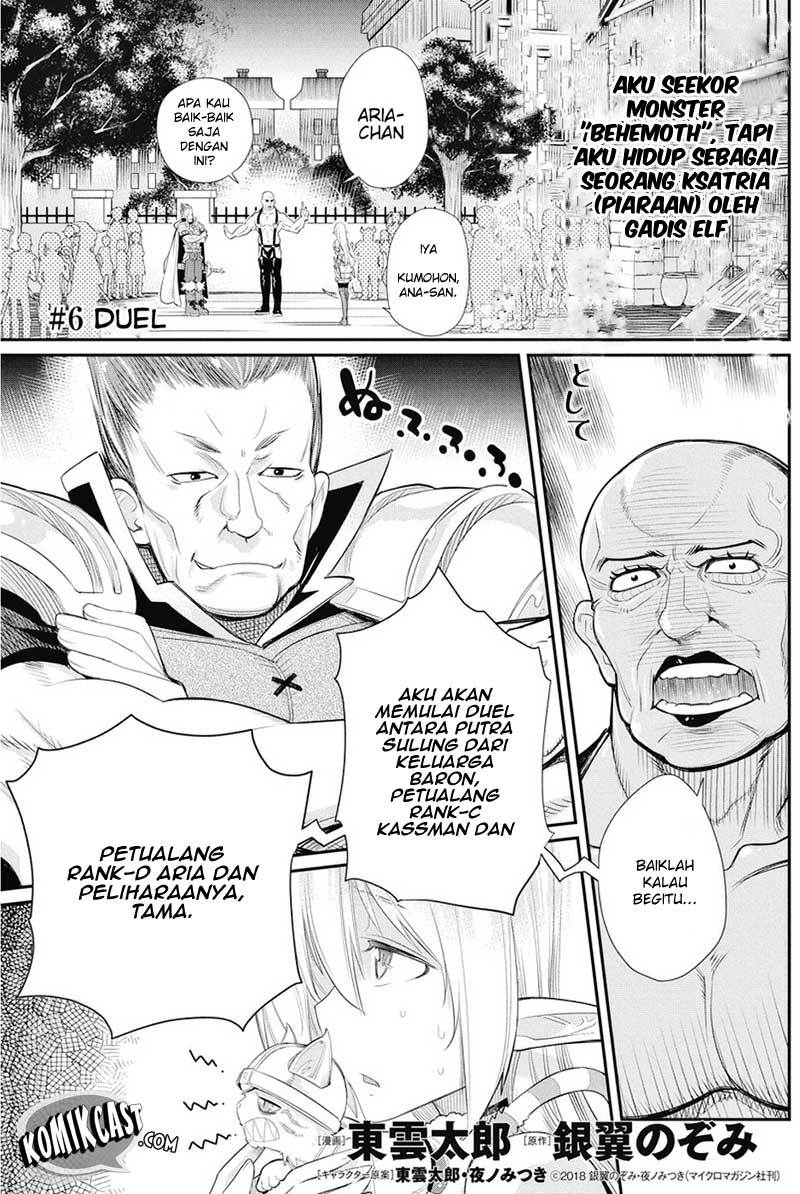 S-Rank Monster no Behemoth Dakedo, Neko to Machigawarete Erufu Musume no Kishi (Pet) Toshite Kurashitemasu Chapter 06 Gambar 3